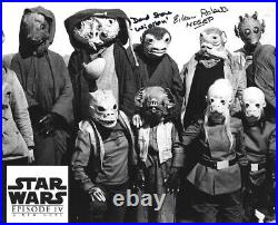 10 x 10 x 8 In Person signed Star Wars photos GREAT OFFER 100% to Maggie's