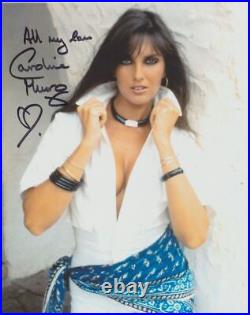 10 x 10 x 8 In Person signed photographs of Caroline Munro WHOLESALE PACK #4