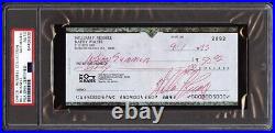 1993 Bill Russell Signed Autographed Personal Check Celtics Encapsulated PSA/DNA