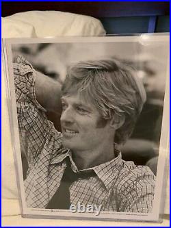 ACTOR Robert Redford autograph, signed vintage photo PSA Guaranteed In Person