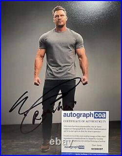 ALAN RITCHSON signed autograph 20x25cm REACHER in person autograph ACOA