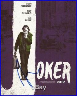 AUTOGRAPHE SUR PHOTO de Joaquin PHOENIX Joker (signed in person) + Video Proof