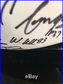 Aaron Hernandez Personal Patriots Autographed Signed Super Bowl Ball Patriots