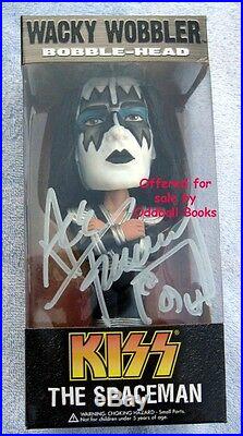 Ace Frehley Autographed KISS Wacky Wobbler Bobble Head signed in person