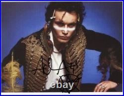 Adam Ant (And The Ants) Signed 8 x 10 Photo Genuine In Person + COA Guarantee