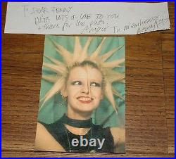 Adam Ant Hand Signed Handwritten Personal Letter To A Fan On Ants Paper 1980 V