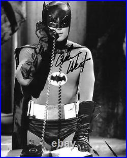 Adam West Signed In Person at our Hollywoodshow April 28th 2017 8x10 Batman