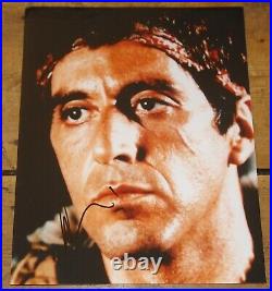 Al Pacino Authentic Hand Signed Scarface Photograph In Person Uacc Dealer