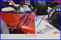 Alain Prost & Niki Lauda signed 20x30cm Autogramm / Autograph In Person 4