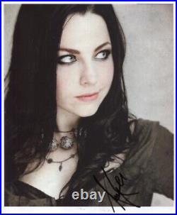 Amy Lee Evanescence Signed Photo Genuine Obtained In Person + Hologram COA