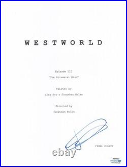 Angela Sarafyan Signed FULL Westworld TV Script AFTAL UACC RACC ACOA In Person