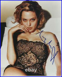 Angelina Jolie Signed 8x10 Photo Proof! In Person Coa! Sexy