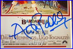 Anita Pallenberg Signed Autograph Card Uacc In Person Rolling Stones Barbarella