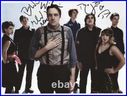 Arcade Fire (Band) Signed 8 x 10 Photo Genuine In Person + Hologram OOA