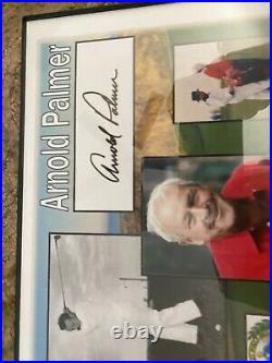 Arnold Palmer Autograph AUTO 8x10 Photograph PHOTO Collage Signed In Person
