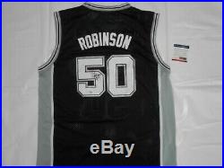 Authentic Autographed David Robinson Jersey Spurs Signed In Person, + COA