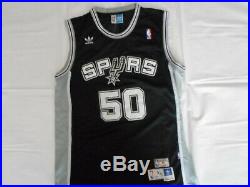 Authentic Autographed David Robinson Jersey Spurs Signed In Person, + COA