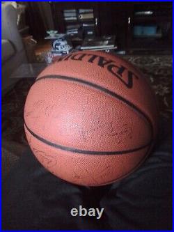 Autograph Basketball 16 Signatures No COA, all signed In Person in The 1990's