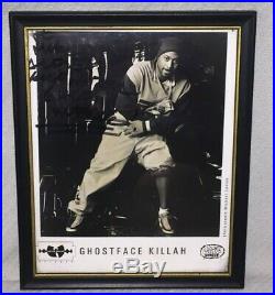 Autographed Signed Personalized Wu Tang Clan Ghostface Killah 8x10 Framed Photo