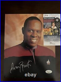 Avery Brooks Sisko Hand Signed in Person Autograph Star Trek DS9 RARE JSA COA