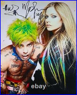 Avril Lavigne Mod Sun Hand Signed Autograph 8x10 Photo In Person Proof Sk8er Boi