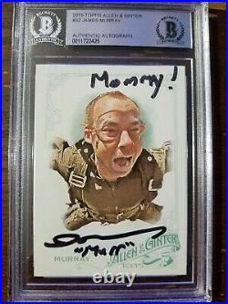 BAS Signed 2015 Allen Ginter James Murray In Person Autograph IMPRACTICAL JOKERS