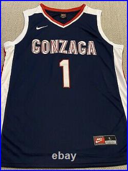BECKETT COA! JALEN SUGGS Signed Autographed Jersey PERSONALIZED Gonzaga Bulldogs