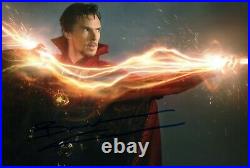 BENEDICT CUMBERBATCH signed Autogramm 20x30cm AVENGERS in Person autograph DR