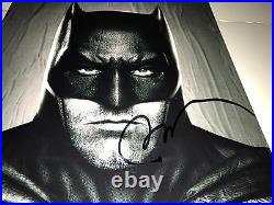BEN AFFLECK Signed 11x14 Photo BATMAN In Person Autograph JSA COA