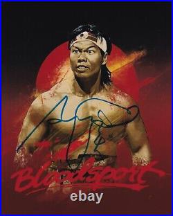 BOLO YEUNG signed autograph 20x25cm BLOODSPORT in person autograph ACOA