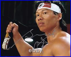 BOLO YEUNG signed autograph 20x25cm BLOODSPORT in person autograph ACOA