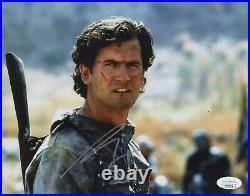 BRUCE CAMPBELL Signed 8x10 Photo ARMY OF DARKNESS In Person Autograph JSA COA