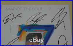BTS Autographed Signed MAP OF THE SOUL 7 (ON) PROMO Album CD J-Hope PhotoCard