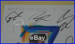 BTS Autographed Signed MAP OF THE SOUL 7 (ON) PROMO Album CD J-Hope PhotoCard B