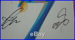 BTS Autographed Signed MAP OF THE SOUL 7 (ON) PROMO Album CD + V PhotoCard