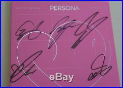 BTS Autographed Signed Map of the Soul PERSONA Boy with Luv PROMO CD Rare #3