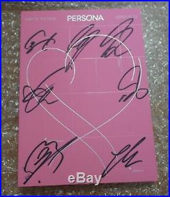 BTS Autographed Signed Map of the Soul PERSONA Boy with Luv PROMO CD Rare #5