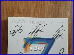 BTS BANGTAN BOYS Skool Promo MAP OF THE SOUL Autographed Hand Signed Type C