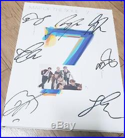 BTS MAP OF THE SOUL 7 Authentic Promo Album Autographed Signed kpop KOR SELLER