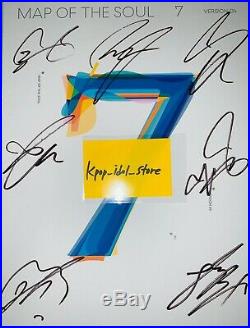BTS MAP OF THE SOUL 7 Autographed Signed Promo Not For Sale Album Ver. 4