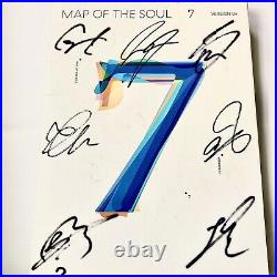BTS MAP OF THE SOUL 7 Official Signed Autographed Promo Album 100% Real