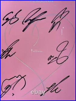 BTS MAP OF THE SOUL PERSONA Autographed Signed Album