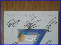 BTS Promo MAP OF THE SOUL album Autographed Hand Signed Type B
