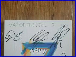 BTS Promo MAP OF THE SOUL album Autographed Hand Signed Type C