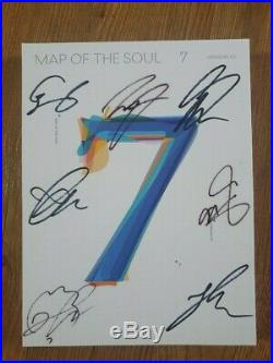 BTS Promo MAP OF THE SOUL album Autographed Hand Signed Type E