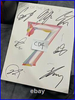 BTS autographed MAP OF THE SOUL 7 Album signed CD