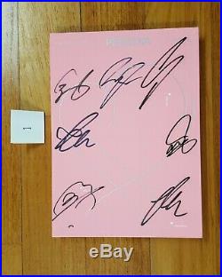 BTS autographed MAP OF THE SOUL PERSONA 6th Mini Album signed PROMO CD