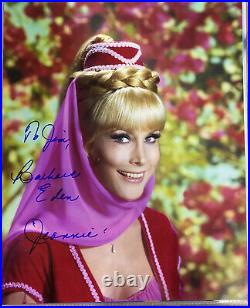 Barbara Eden Hand Signed Autograph I DREAM OF JEANNIE 8x10 Jeannie Personalized