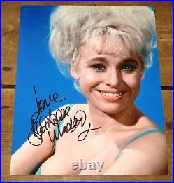 Barbara Windsor Hand Signed Photograph In Person Uacc Dealer Carry On