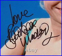 Barbara Windsor Hand Signed Photograph In Person Uacc Dealer Carry On